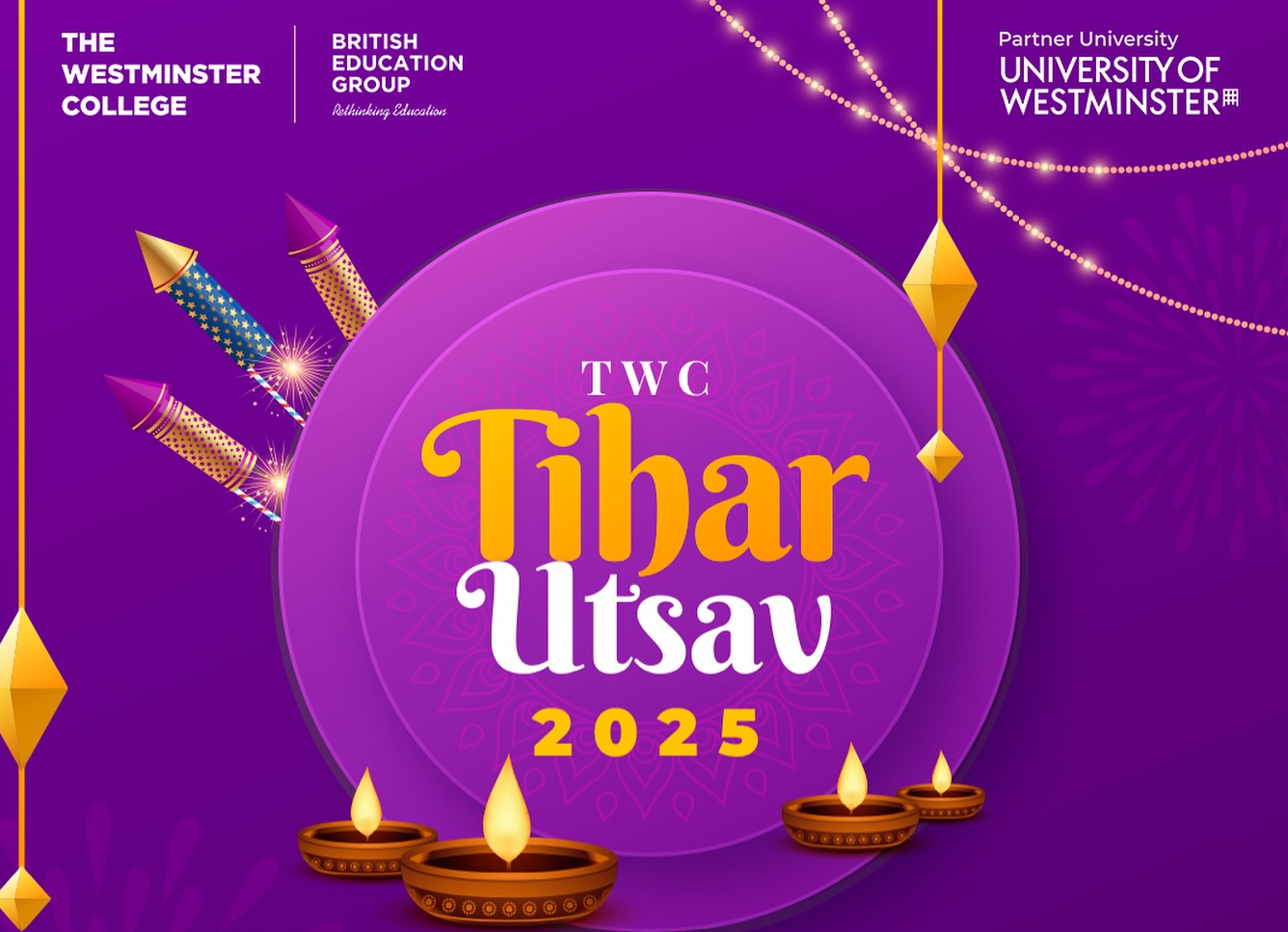 Tihar Utsav 2025 at The Westminster College Event Image