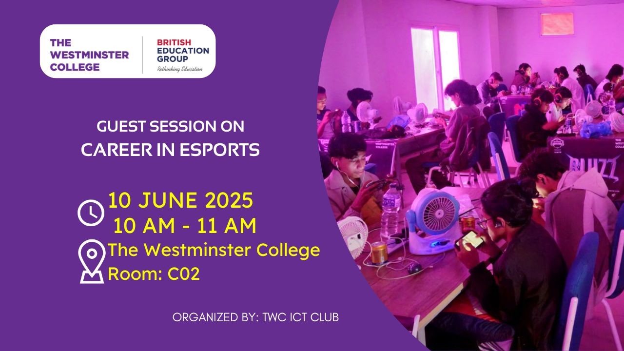 Guest Session: Career in Esports Event Image
