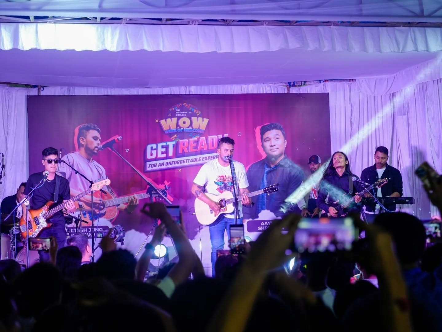 Neetesh Jung Kunwar & Band Rock Westminster College at TWC WOW Image