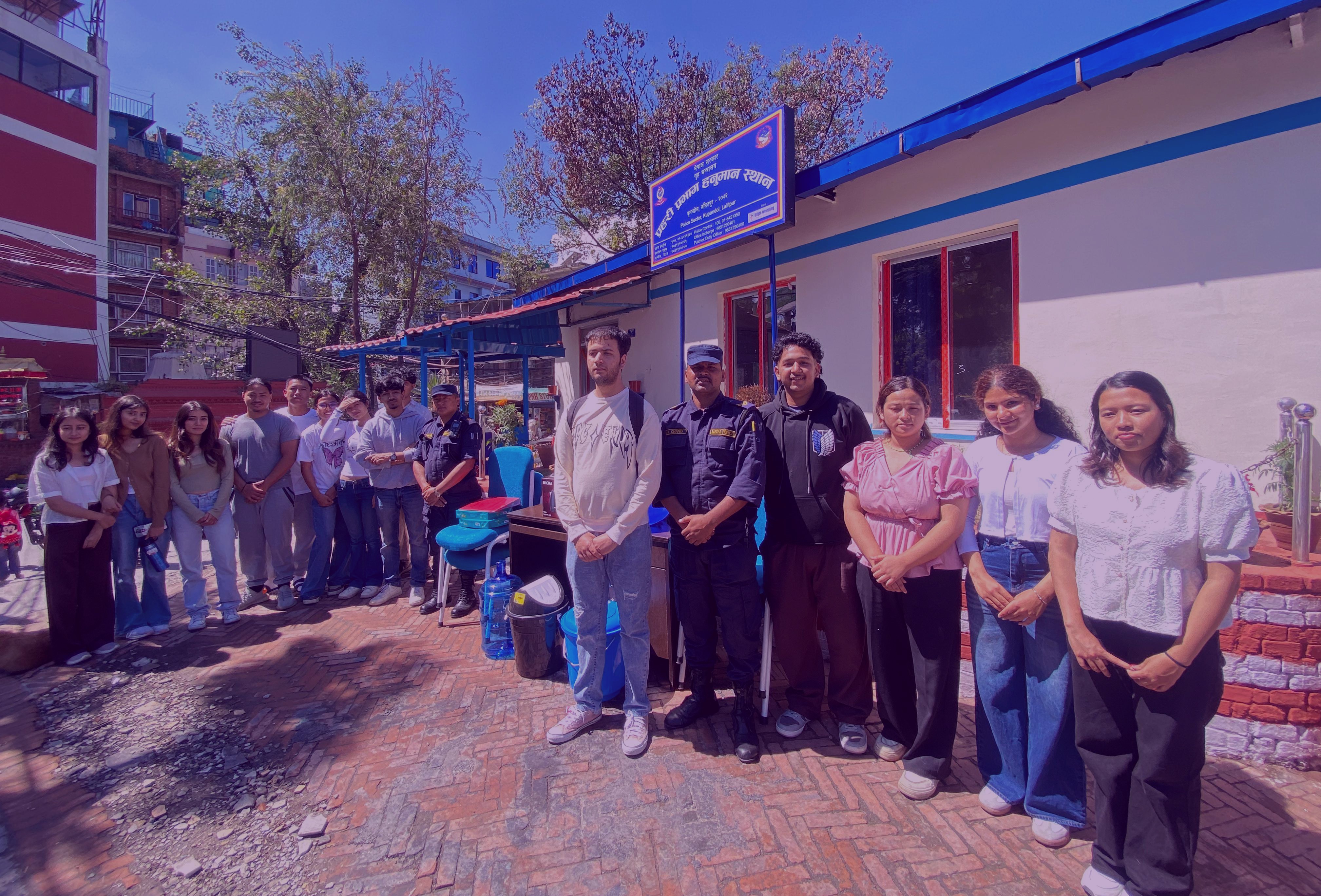 Westminster College Supports Lalitpur Police Division, Kupandole Image