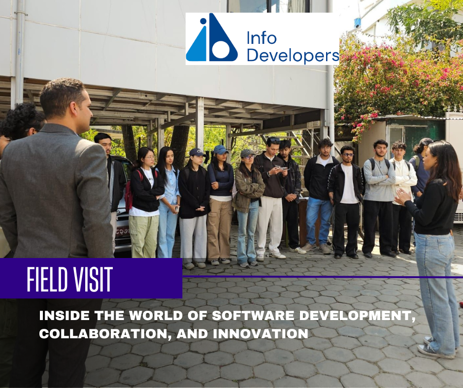 Practical Learning in Action: Visit to InfoDevelopers Pvt. Ltd. Image