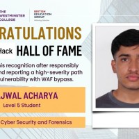 Level 5 Student Prajwal Acharya Listed in Digital Flanders Hall of Fame Thumbnail