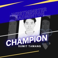 Sumit Tamang Crowned Westminster Boys' Badminton Champion Thumbnail